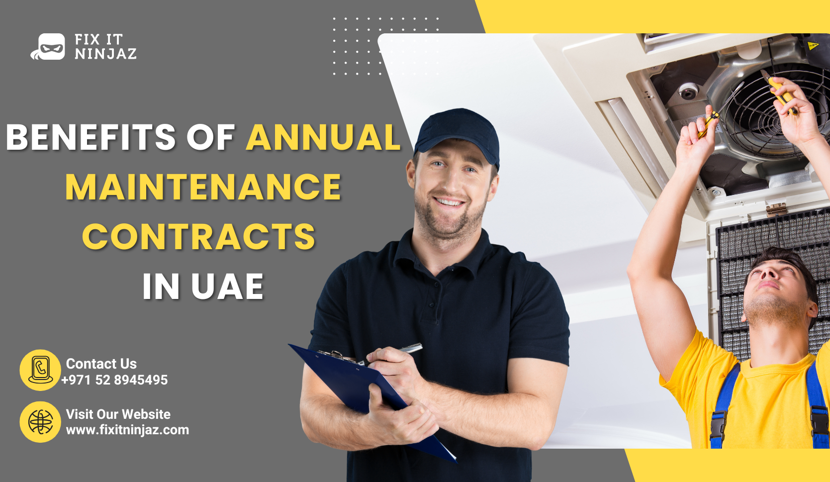 Benefits of Annual Maintenance Contracts in UAE
